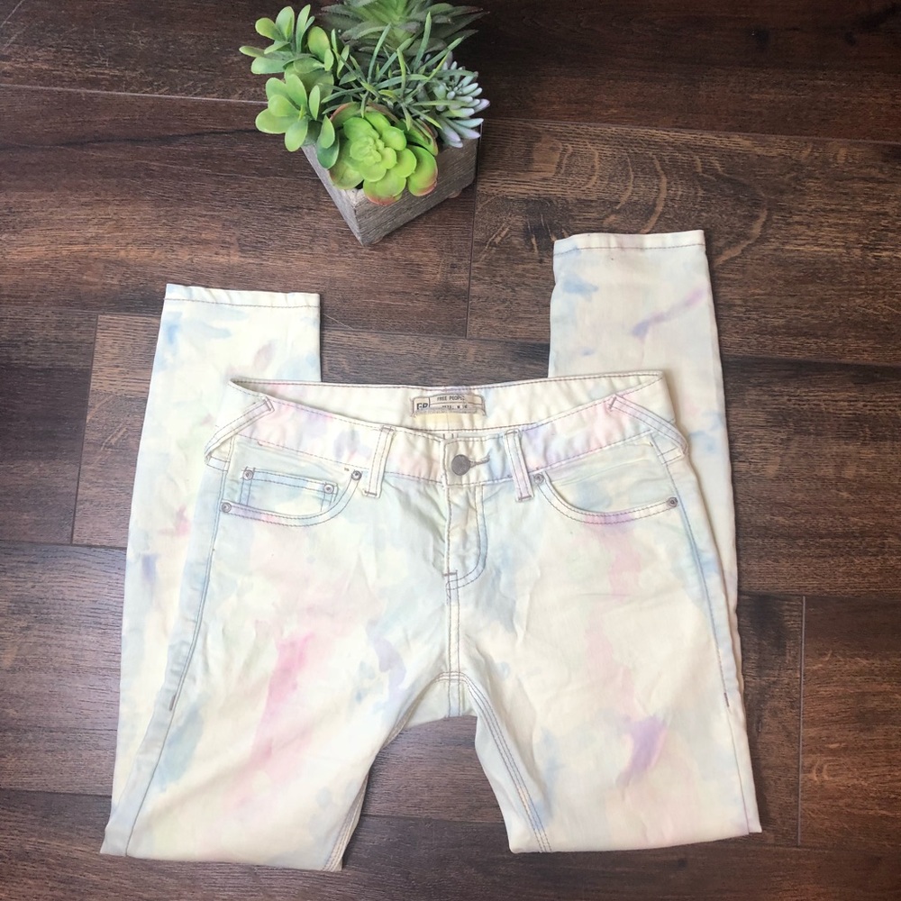 Free People Pants “funfetti” Size 26